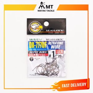SEAHAWK DX-777UF SEPIT BIRU PRAWN HOOK 20PCS