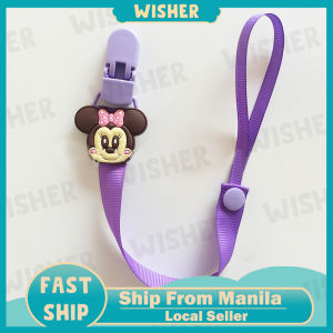 Cartoon Animals Pacifier Teether Clips Anti-drop Nipple Clip Safe Chain Holders Accessory  Baby Feeding Accessory clip