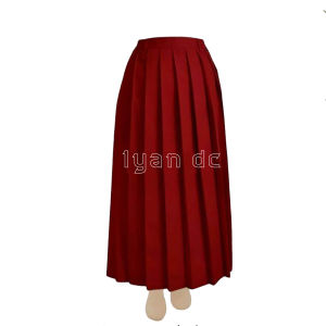 Seragam Sekolah kelas 1-6 SD Rok Panjang Sekolah SD Perempuan Rok Panjang Rempel / Lipit Warna MERAH Kelas 1 – 6 SD