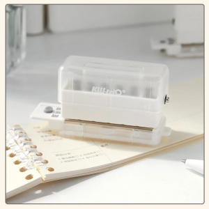 A4 A5 B5 6 lubang Mini Pembolong Kertas/pembolong kertas mini/pembolong kertas/pembolong kertas motif/ Paper Punch