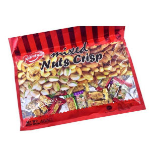 Naraya Mixed Nuts Crispy 400 Gram Halal | Ting Ting Permen Kacang Panggang Tingting Enting Gepuk