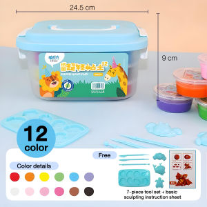 Ultra light clay box/set Butter Slime Plasticine No Dirty Hands Children Air Dry Clay 太空泥 超轻 黏土