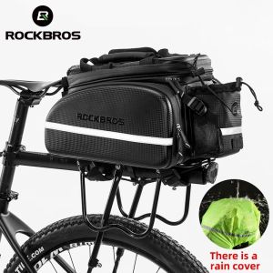 ROCKBROS Bicycle Carrier Bag MTB Bike Rack Bag Trunk Pannier Cycling Multifunctional Large Capacity Travel Bag