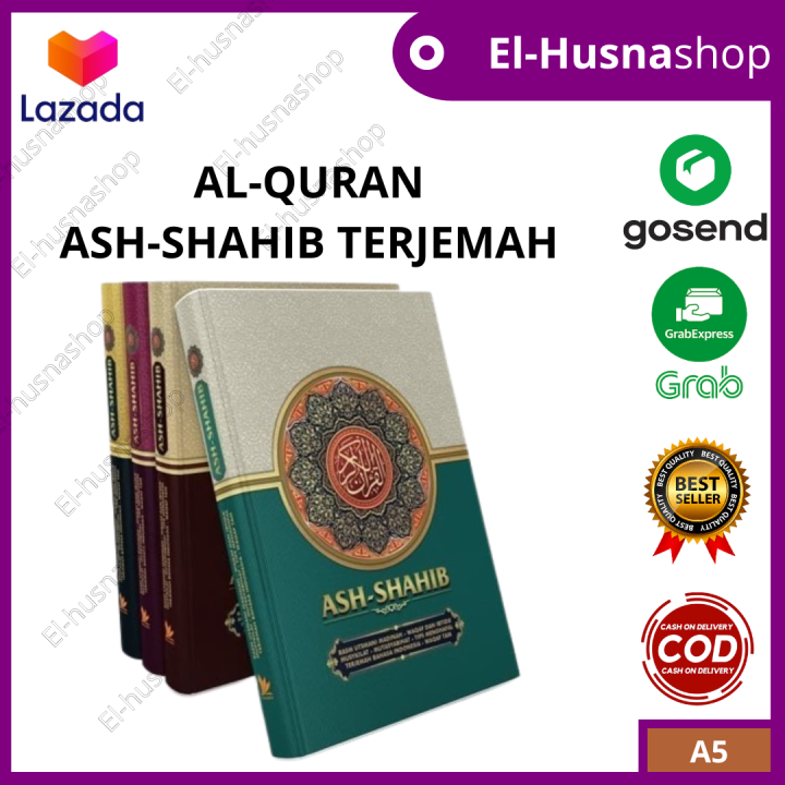 Al Quran Rasm Utsmani Ash Shahib A Mushaf Terjemah Waqaf Ibtida Alquran Lazada Indonesia