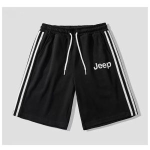 Always Home_Youpik กางเกงขาสั้นเเฟชั่นใหม่ เเต่งเเถบทั้ง2ข้างเอวยืดมีเชือกผูก สกรีนลายอักษรสุดเท่ ทันสมัย เนื้อผ้าคุณภาพดีLZ-DK015