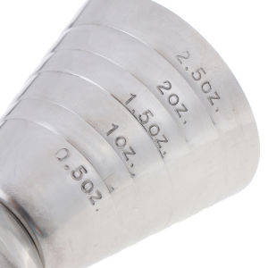 [ezrae Libun] 75ml Metal Measure Cup Drink Tool Ounce Jigger Bar Mixed Cocktail Beaker