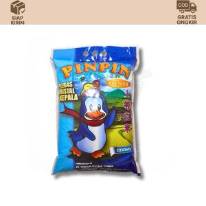 Beras Pinpin Organik Premium 5kg - Nasi Putih Kepala Utuh Siap Kirim