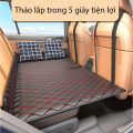 Đệm ô tô nằm ngủ gấp gọn bằng da cao cấp, nệm xe hơi ghế sau cho xe 4 5 7 chỗ và bán tải dài 1m2 không cần bơm. 