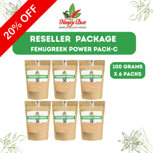 Nanays Best Reseller Pack Fenugreek Powder 100g x 6 Packs