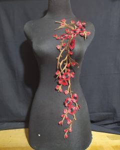 RENDA BORDIR BUNGA SAKURA