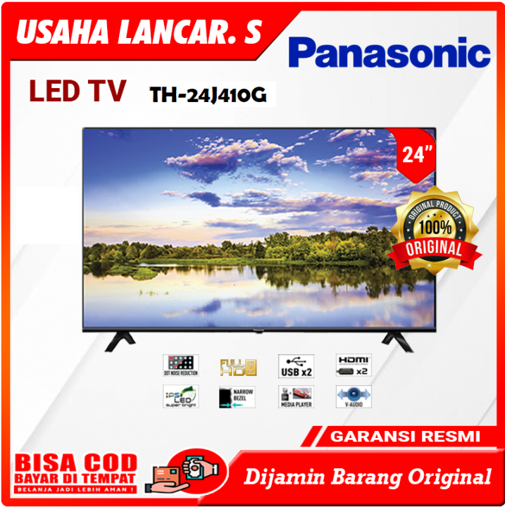Panasonic LED Digital TV TH-24J410G 24 inch - [Bergaransi Resmi]