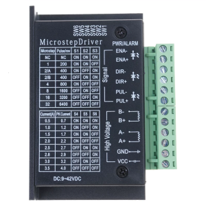 Controller Stepper Motor Driver TB6600 for 17 and 23 Motors with Adjustable Current Output Low Noise