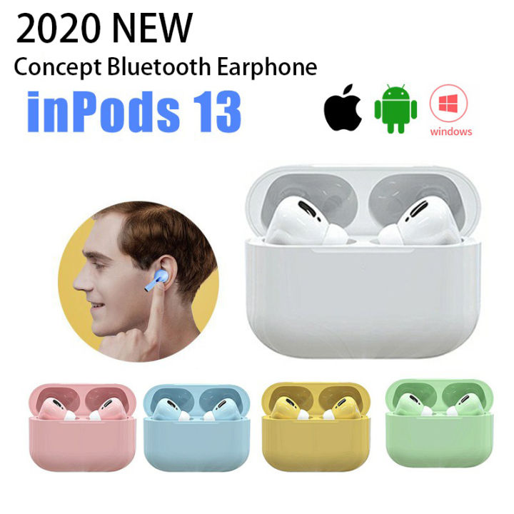 TWS Earbuds Bluetooth Earphone inPods 13 Stereo Wireless Earphone