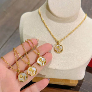 Dây Chuyền Titan Nữ Mặt Hoa Hồng