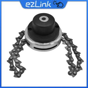 Black Cutter String Trimmer Head Chain Cutter Blade Trimmer Head For Garden Grass Trimmer