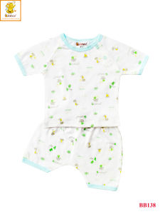 Đồ bộ cho bé trai bé gái BABIBO bộ quần áo sơ sinh cotton mềm mại (3kg-12kg) - BB138