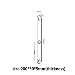 Sayap Plat / Braket Kaca / Penjepit Kaca Railing Tangga