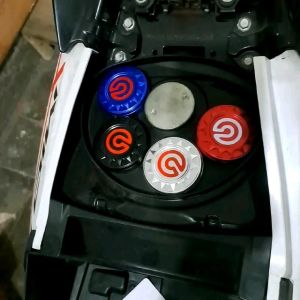 Cover Tutup Tangki Motor Cnc Import LOGO BREMBO Universal Semua Motor Matic & Bebek Supra 110 Supra 125 Beat Fi Vario 110 Vario 125/150 Scoopy Esp Scoopy Fi Spacy Beat Universal Semua Motor Bisa - Lazada