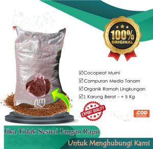 Media Tanam Cocopeat 1 Karung Cocopit Siap Pakai