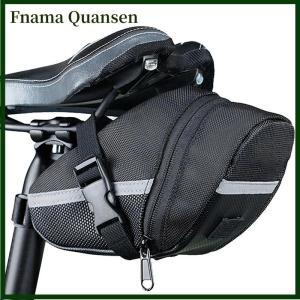 Fnama กระเป๋าจักรยานไนลอนกันน้ำจักรยานเสือภูเขาที่นั่งเก็บของหลังกระเป๋าเครื่องมืออานจักรยานกลางแจ้งขี่จักรยาน MTB อุปกรณ์เสริม