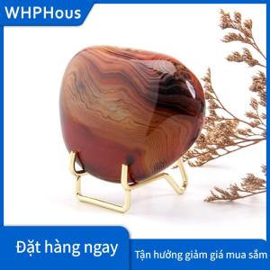 WHPHous Giá đỡ trưng bày mã não pha lê hợp kim cổ Giá đỡ đế đạo cụ chụp ảnh