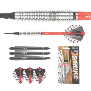 ONE80 SOFT TIP DART - 18G HD STRIKE 05 80% TUNGSTEN SOFT TIP DARTS (ARROW DART LEMBUT)