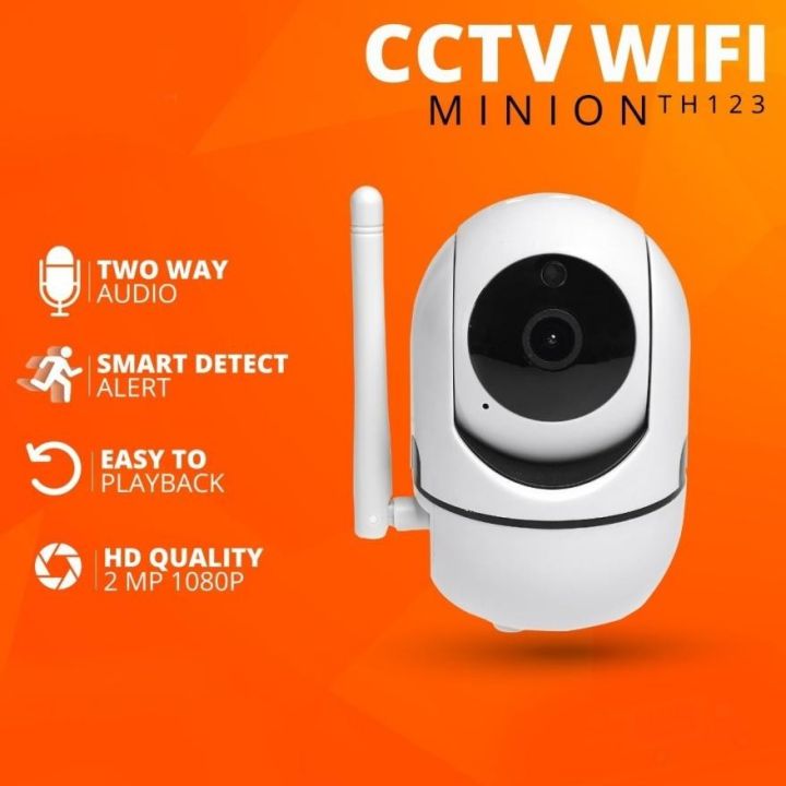 Kamera CCTV Wifi V380 Pro IP Full HD 1080P Smart Camera Minion - CCTV ...