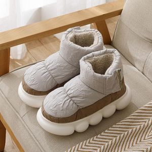 Charging Electric Winter Heated Shoes 5000mAh Battery Thermal Shoes Mens Womens Heating House Slippers Shoes Washable