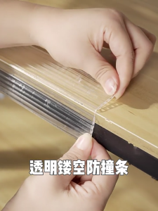 2m Transparent Table Edges Guard For Infant Protections Soft Flexible PVC Strong Adhesive Works On Multiple Product