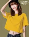 croptop plain women croptop plain korean style croptop shirt croptop women blouse crotop plain women new style 2024 cotton croptop plain high qaulity croptop plain blouse. 