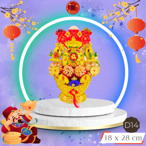 Tháp tỏi ông địa thỏi vàng phát tài - TỎI CÁT TƯỜNG