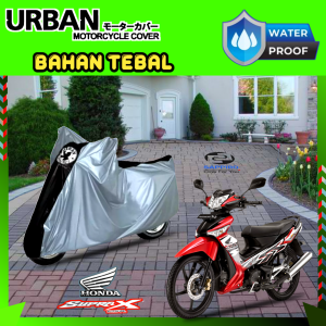 Cover Selimut Tutup Motor Supra X 100% Waterproof URBAN
