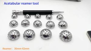 QSWTITAN QSWITITAN Acetabulum Reamer for Total Hip Replacement Orthopedic Surgical Instruments