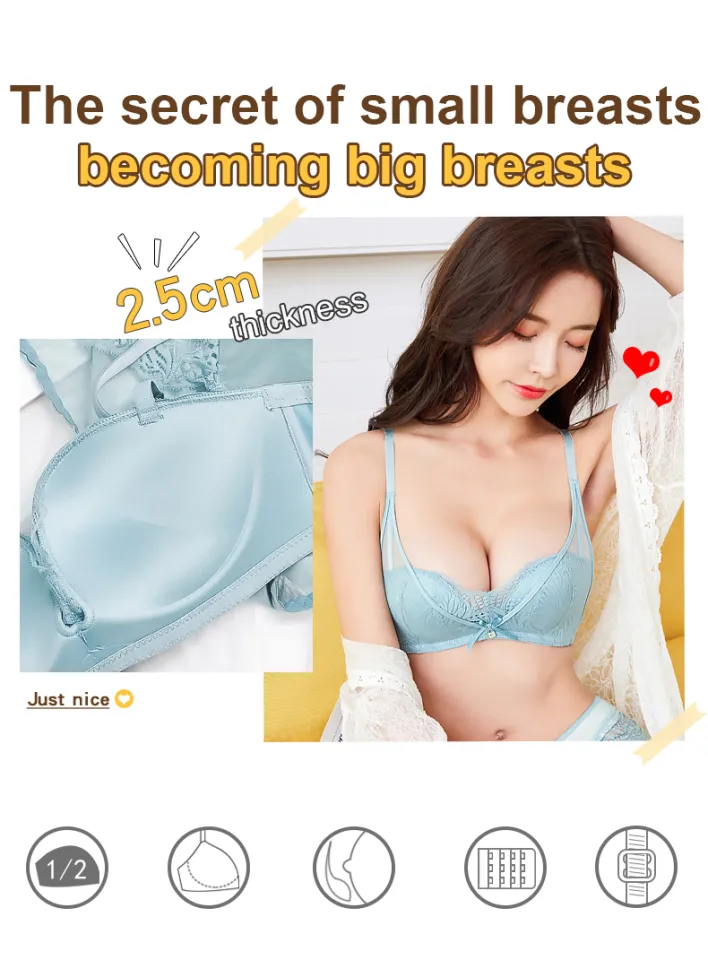 Women's Underwear Bra Bralette Big Breast Push Up Sexy Lace And