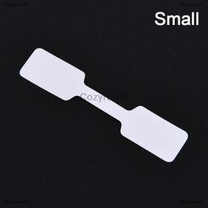 [COD] Cozyroom ป้ายราคาสีขาว100ชิ้นพร้อมเชือกแขวนเครื่องประดับรองเท้าเครื่องเขียนผ้า