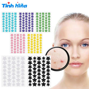 40/200 Chiế PE Hình Ngôi Sao Miếng Dán Mụn Nhiều Màu Sắc Mụn Miếng Dán Có Túi Áp Dụng Đối Với Mọi Loại Da