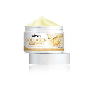 Wiyun Collagen Anti Wrinkles Cream Anti Aging Hyaluronic Acid Vitamin E Lighten Dark Spots Lifting Firming Repair Damaged Skin Smoothing Fine Lines Moisturizer Brightening Facial Cream（30g）