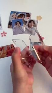 Clear Acrylic Photo Frame Magnetic Picture Photo Holder Display Frame Table Sign Price Tag Label