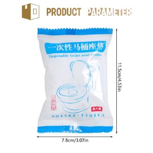 10 30 50PCs Disposable Toilet Seat Cushion Toilet Bowl Seat Covers Hotel Supplies For Travel
