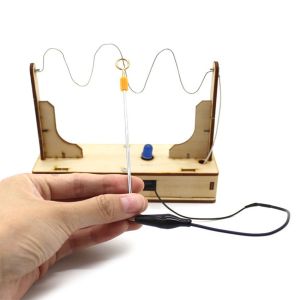Diy Electric Maze Game Mainan Puzzle Electric Anak Edukasi Mainan Electric Shock Maze Mainan Keluarga Wire Listrik Sensory Game