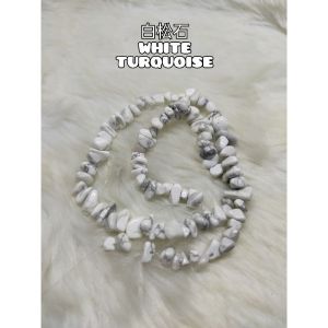 Gravel Stone With Slot/6-10mm/Long 40cm-41cm/带洞消磁石半成品