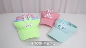 Childrens empty top hat baby sunshade and sun protection sun hat Korean version for boys and girls sunshade hat