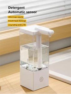 Sacesr Automatic inductive washing mobile phone contactless charging soap dispenser inductive intelligent large capacity 4P7H5