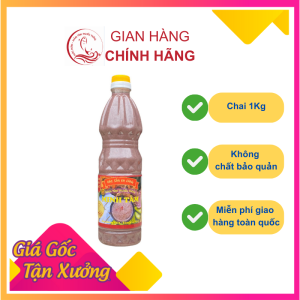 Mắm tép chưng thịt Ba Làng Thanh Hóa - thương hiệu Minh Tâm - Loại 1 chai 1Kg