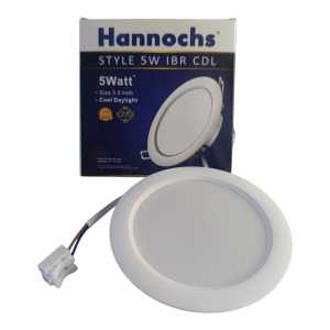 Hannochs Lampu Downlight LED STYLE IBR Inbow Cahaya Putih  Cool Daylight 5 7 9 12 15 20 Watt