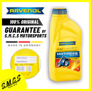 RAVENOL 20W50 4T Mineral Motobike 1L Minyak Hitam Motorcycle/机油/Motorbike Engine Oil (100% Original Ravenol) Minyak Perinci