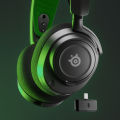 SteelSeries Arctis Nova 7X Multi-Platform Wireless Gaming Headset Black/Green (61565). 