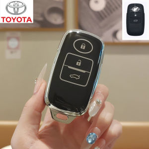 เคสกุญแจ TOYOTA ปลอกกุญแจรถยนต์ แบบพับได้ สําหรับ vios E/G YARIS raize avanza yaris ativ vios YARIS CROSS พวงกุญแจ