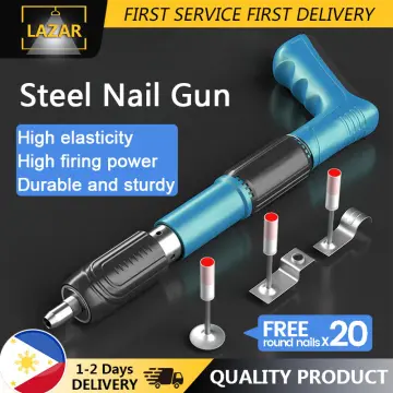 Mini Steel Nails Guns Rivet Tool Concrete Wall Anchor Wire Slotting Device Manua