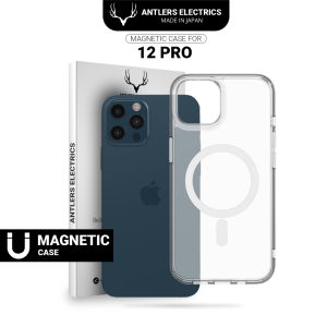 Antlers Electrics Magnetic Case Magsafe Untuk Iphone  12 PRO Casing Iphone Anti Crack Anti Kuning For Iphone Magnetic Wireless Charging Case Anti Menguning
